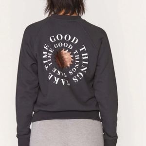 Spiritual Gangster Good things take time sweatshirt S